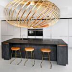 Modern kitchen, handless kitchen, matt kitchen,