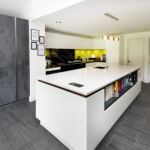 Modern kitchen, handless kitchen, matt kitchen,